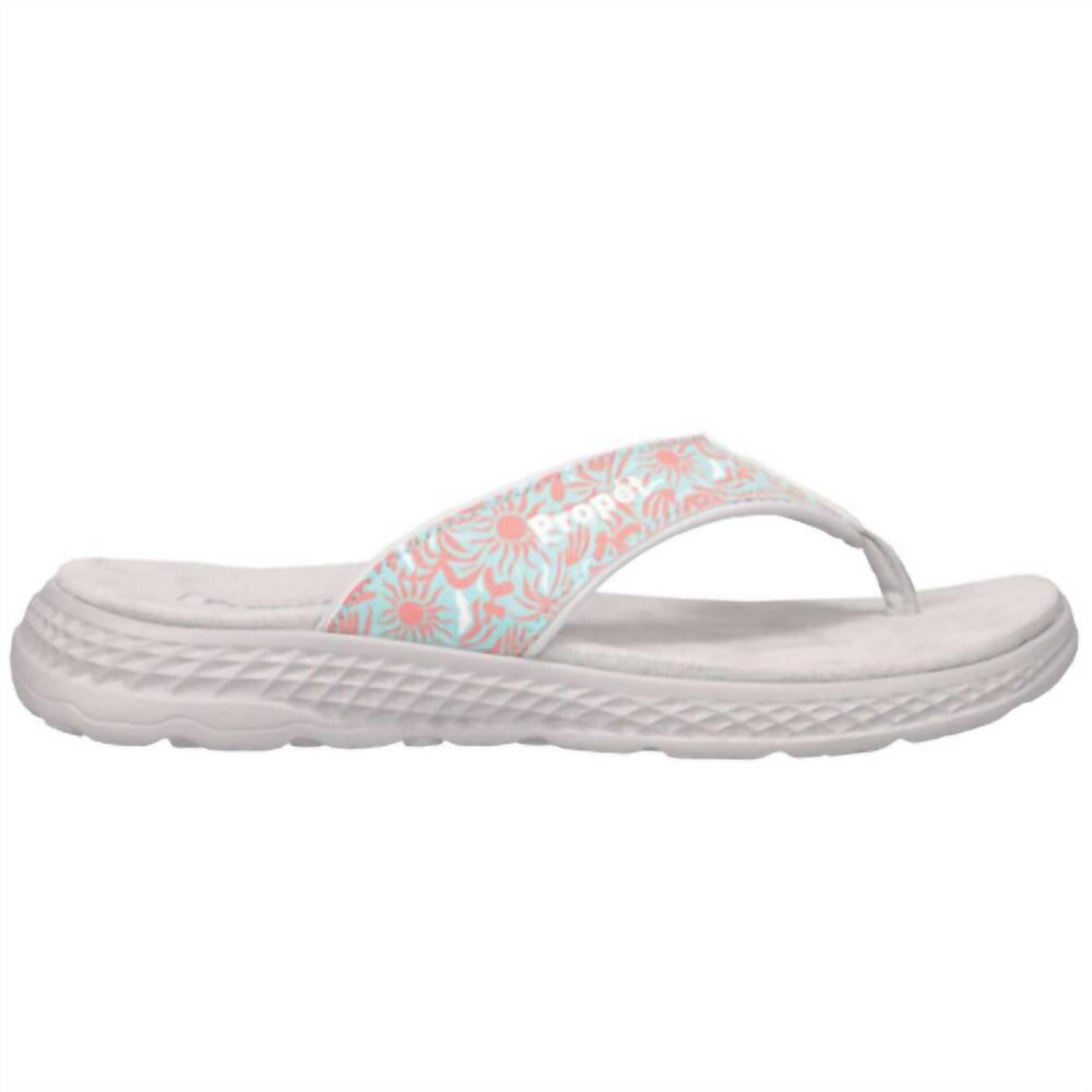 NEW PROPET women's travelactiv sandal in coral summer